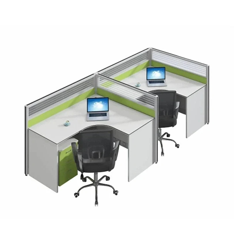 Leona · L-Shaped Cubicle Workstation, photo 4 of 17
