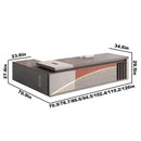 Lachlan · Modern L-Shaped Executive Desk