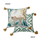 GobekUsa Leopard Decorative Cushion Cover: Luxury Indoor Outdoor Accent Pillow Case