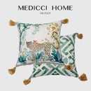 GobekUsa Leopard Decorative Cushion Cover: Luxury Indoor Outdoor Accent Pillow Case