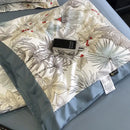 GobekUsa Leopard Print Summer Quilt: Luxury Cool Comforter, Soft & Machine Washable