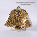 GobekUsa Leopard Print Bone China Coffee Set Tea Pot Cup Luxury Porcelain Drinkware