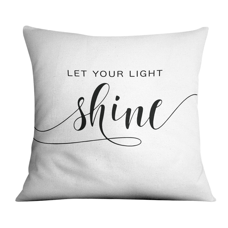 Let Your Light Shine A Cushion