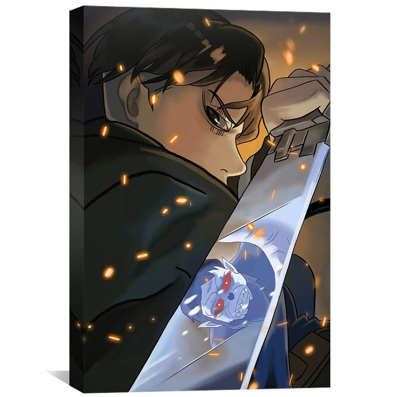 Levi Beast Canvas