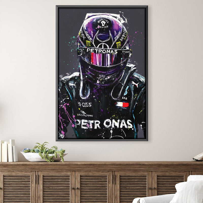 Lewis Hamilton Vibes Canvas