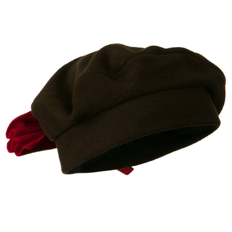 Ladies Fashionable Bow Fleece Beret