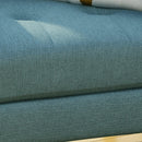 Mid Century Fabric Channel Stitch Club Chair by HouseOfZazla