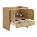 James Martin Hudson 36" Single Bathroom Vanity, Light Natural Oak