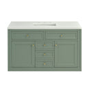 James Martin Chicago 48" Single Bathroom Vanity, Smokey Celadon