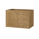 James Martin Laurent 36" Dual Mount Single Bathroom Vanity, Light Natural Oak
