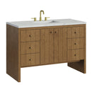 James Martin Hudson 48" Single Bathroom Vanity, Honey Oak