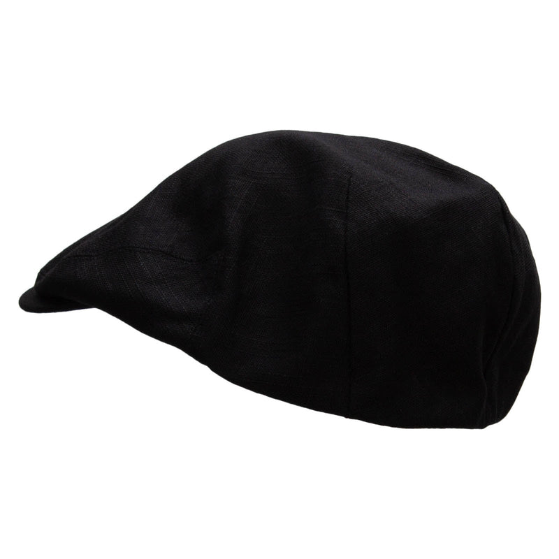 Big Size Men's Linen Ivy Cap