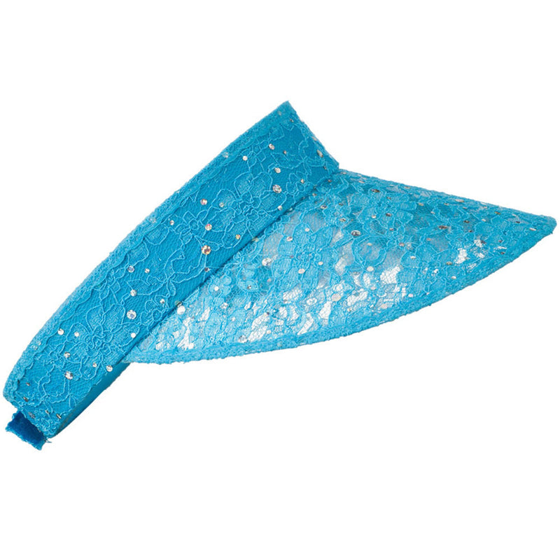 Lace Glitter Sun Visor