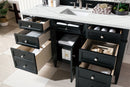James Martin Brittany 60" Single Bathroom Vanity, Black Onyx