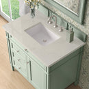 James Martin Brittany 36" Single Bathroom Vanity, Sage Green