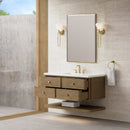 James Martin Allamari 48" Floating Single Bathroom Vanity, Dune Mist
