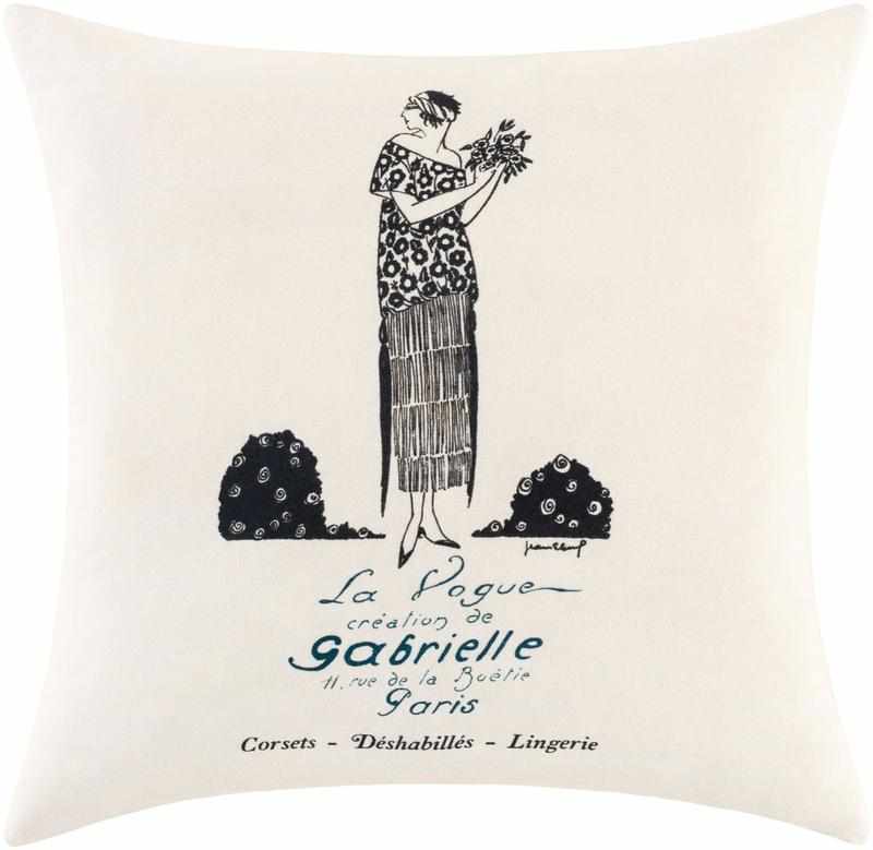 Zuiddorpe Black Pillow Cover