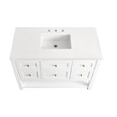 James Martin Breckenridge 48" Single Bathroom Vanity, Bright White