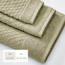Cotton Diamond Waffle Weave Bath Towel Set - Grayson Collection by Great Bay Home