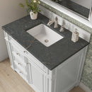 James Martin Bristol 36" Single Bathroom Vanity, Bright White