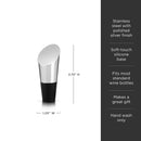 Harrison Heavyweight Bottle Stopper by Viski