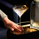 Meridian Crystal Martini Glasses Set of 2