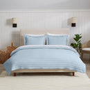 Solid Striped Quilt - Virginia Collection by Great Bay Home