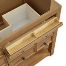 James Martin Malibu 72" Double Bathroom Vanity, Amber Birch