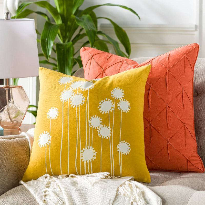 Jenbach Bright Yellow Pillow Cover