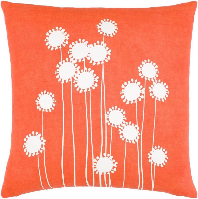 Jenbach Bright Orange Pillow Cover