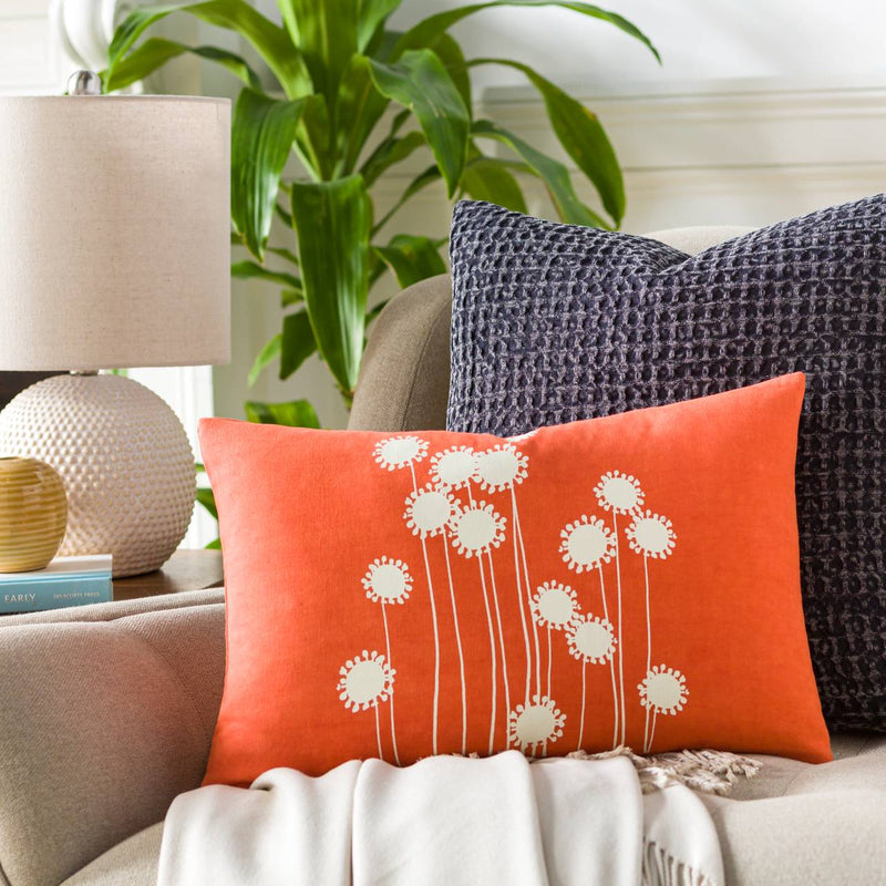 Jenbach Bright Orange Pillow Cover