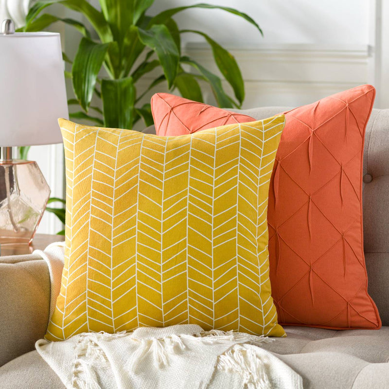 Asschat Bright Yellow Pillow Cover