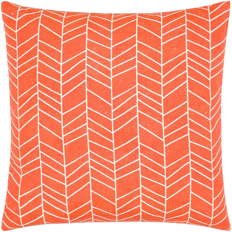 Asschat Bright Orange Pillow Cover