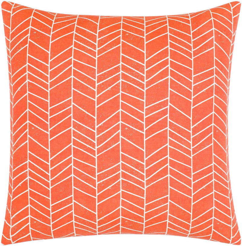 Asschat Bright Orange Pillow Cover