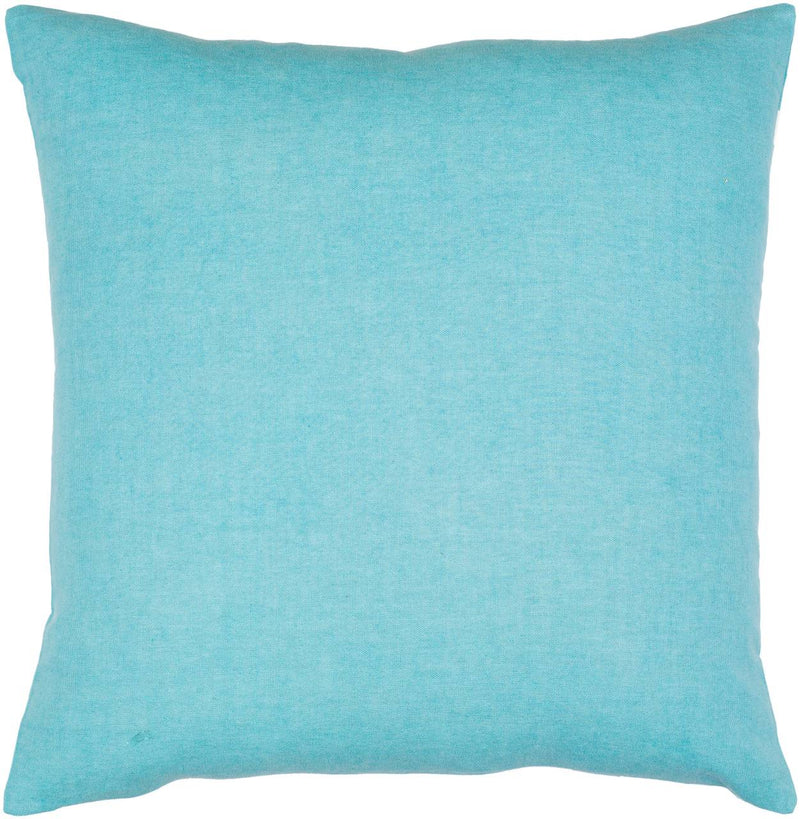 Achterbos Teal Pillow Cover