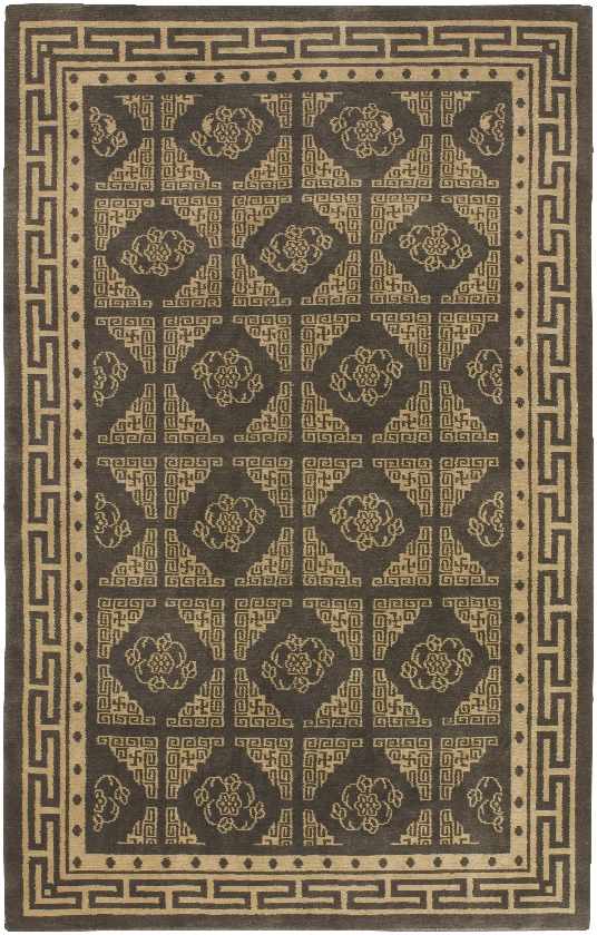 Kwethluk Traditional Brown/Tan Area Rug