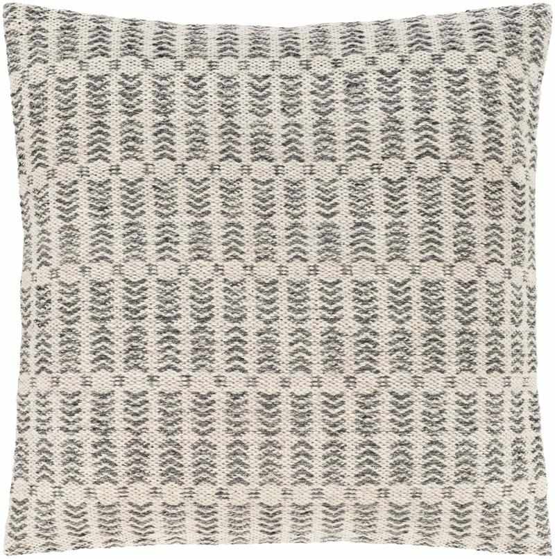 Baarn Charcoal Pillow Cover