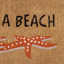 Life's a Beach Starfish Coir Doormat