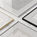 Standalone Glass Metal Frames