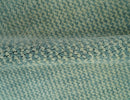 Light Blue and Beige Stripes Design Contemporary Custom Made wool Area Rug