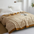 GobekUsa Cotton Gauze Towel Throw Blanket - Soft and Cozy Bedspread for All Seasons