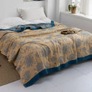 GobekUsa Cotton Gauze Towel Throw Blanket - Soft and Cozy Bedspread for All Seasons