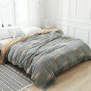 GobekUsa Cotton Gauze Towel Throw Blanket - Soft and Cozy Bedspread for All Seasons