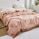 GobekUsa Cotton Gauze Towel Throw Blanket - Soft and Cozy Bedspread for All Seasons