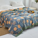 GobekUsa Cotton Gauze Towel Throw Blanket - Soft and Cozy Bedspread for All Seasons