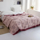 GobekUsa Cotton Gauze Towel Throw Blanket - Soft and Cozy Bedspread for All Seasons