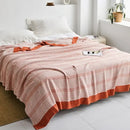 GobekUsa Cotton Gauze Towel Throw Blanket - Soft and Cozy Bedspread for All Seasons