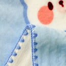 GobekUsa Cozy Milk Velvet Blanket: Cute Pattern, Warm, Multi-Functional Sofa & Travel Shawl