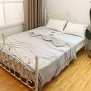 GobekUsa Cool Feel Summer Blanket: Smooth, Breathable, Double-Sided for Comfortable Sleep