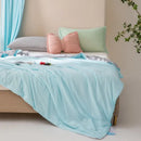 GobekUsa Cool Fiber Summer Blanket - Soft, Smooth & Comfortable Cooling Quilt